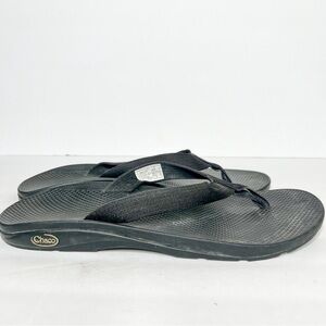 Chaco Classic Black Flip Flops Thong Sandal Size 13 Men’s